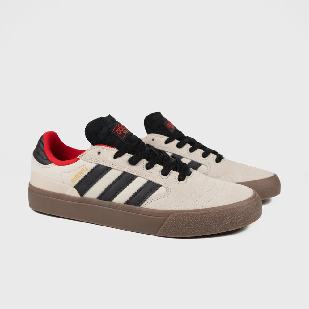 Adidas Skateboarding Clear Brown And Gum Busenitz Vulc 2 Shoes