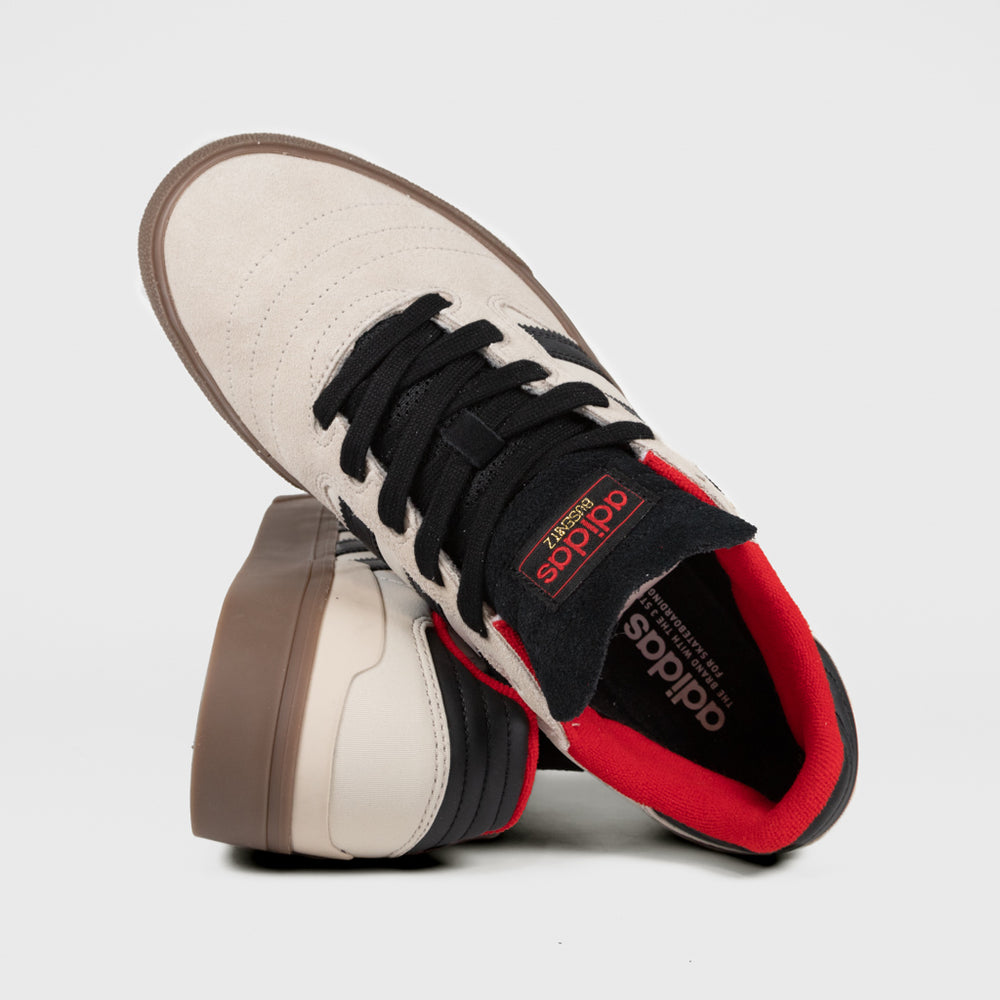 Adidas Skateboarding Clear Brown And Gum Busenitz Vulc 2 Shoes