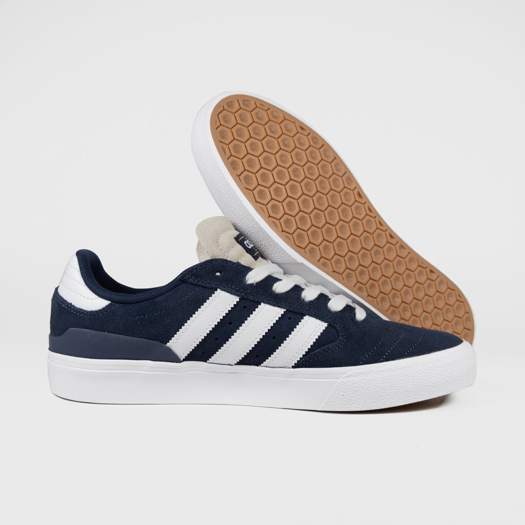 Adidas Skateboarding - Busenitz Vulc 2 Shoes - Collegiate Navy / White Welcome Skate Store Adidas Skateboarding - Busenitz Vulc 2 Shoes - Collegiate Navy / White Welcome Skate Store