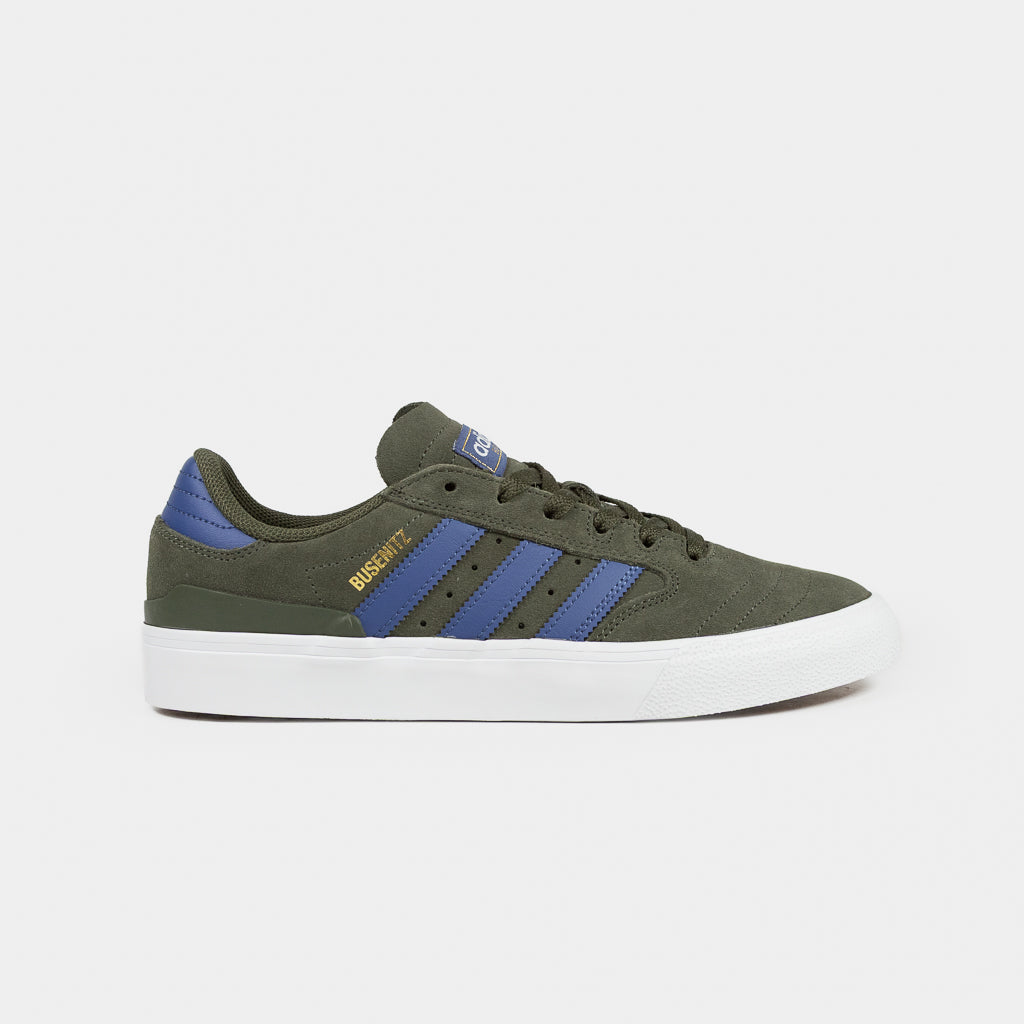 Night Cargo Green Suede Adidas Skateboarding Busenitz Vulc 2 Shoes