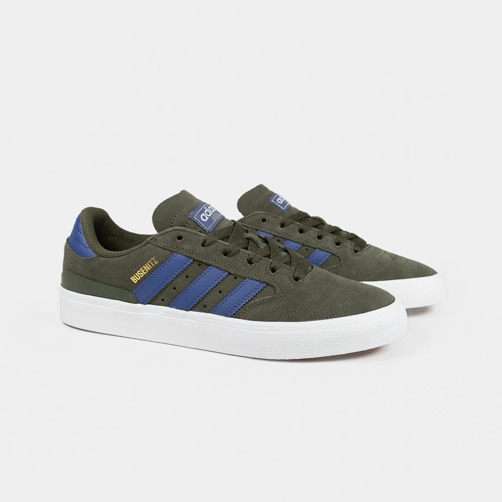 Night Cargo Green Suede Adidas Skateboarding Busenitz Vulc 2 Shoes