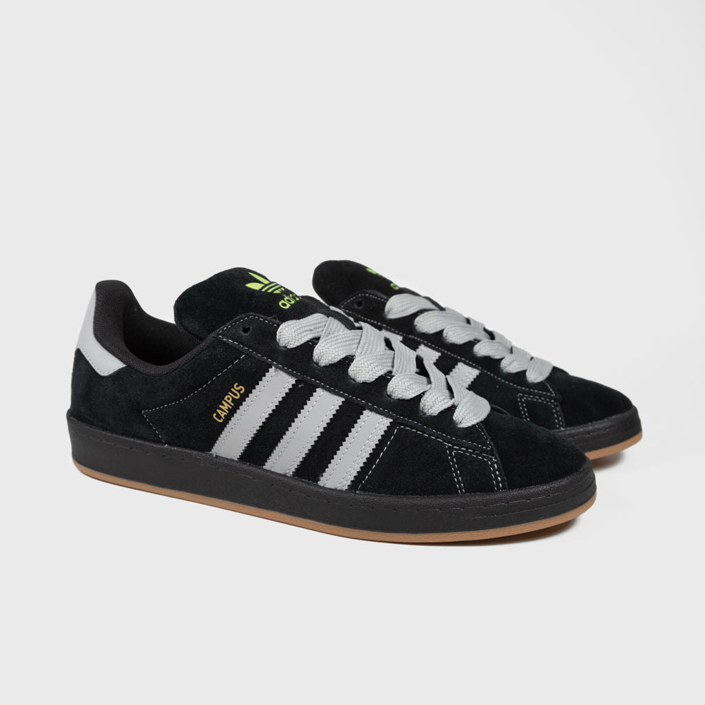 Adidas Skateboarding Black And Grey Campus 90s ADV Shoes