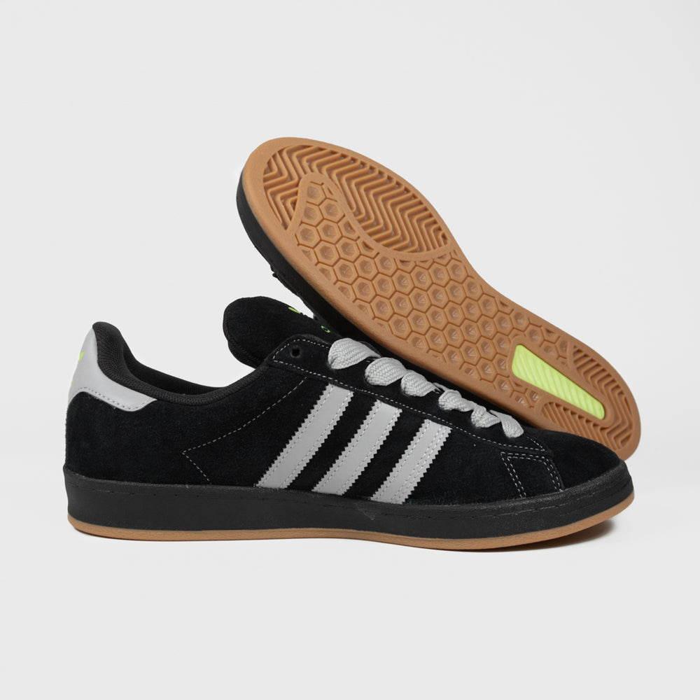 Adidas Skateboarding Black And Grey Campus 90s ADV Shoes