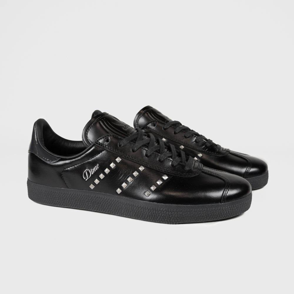 Adidas Skateboarding Dime MTL Black Leather Gazelle ADV Shoes