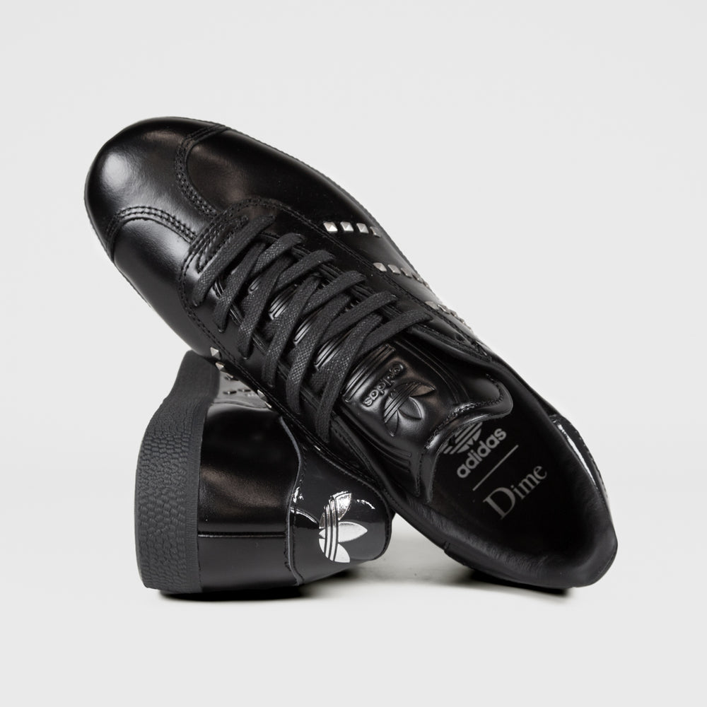 Adidas Skateboarding Dime MTL Black Leather Gazelle ADV Shoes