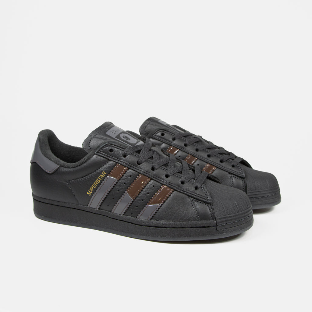 Adidas Skateboarding Carbon Grey Dime MTL Superstar ADV Shoes