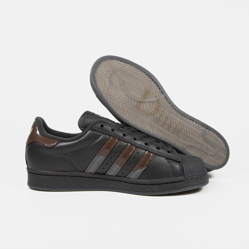 Adidas Skateboarding Carbon Grey Dime MTL Superstar ADV Shoes