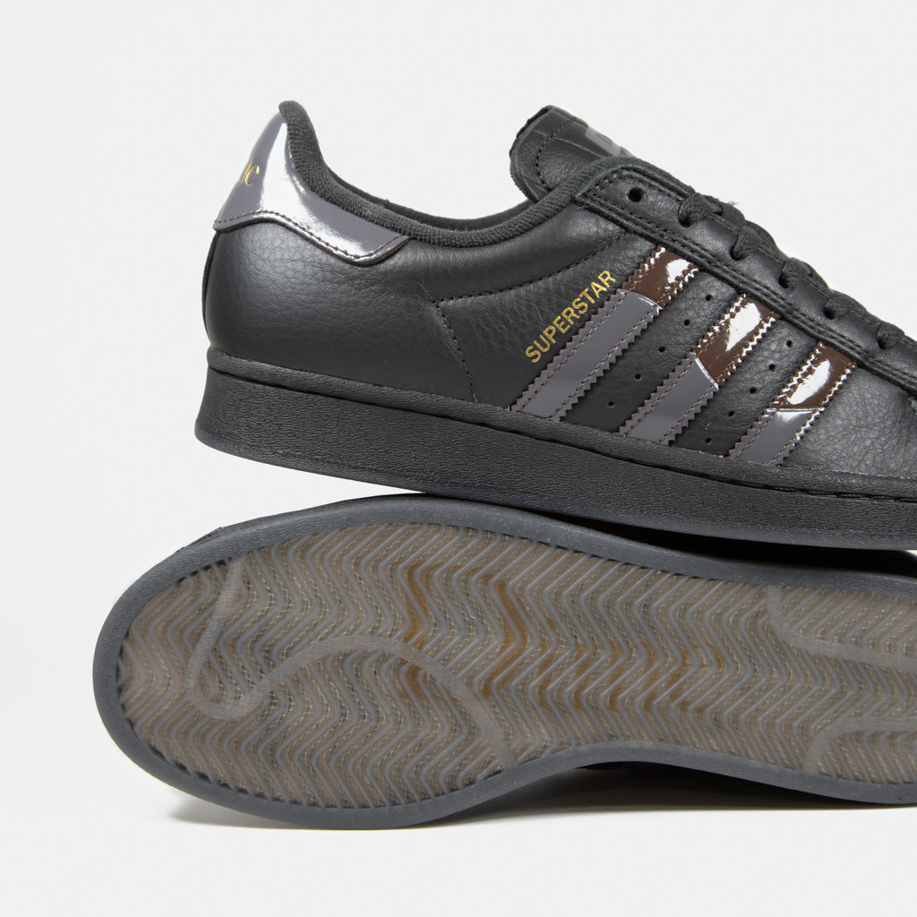 Adidas Skateboarding - Dime MTL X Superstar ADV Shoes - Carbon Welcome Skate Store Adidas Skateboarding - Dime MTL X Superstar ADV Shoes - Carbon Welcome Skate Store