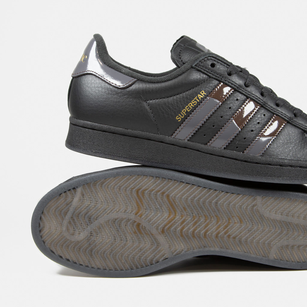 Adidas Skateboarding Carbon Grey Dime MTL Superstar ADV Shoes