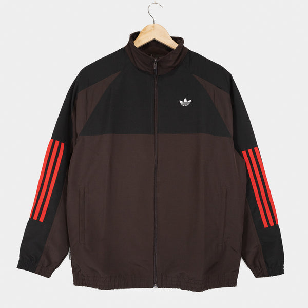 Adidas Skateboarding - Gatsele Track Jacket - Aurora Coffee / White / Black