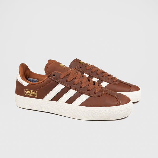 Adidas Skateboarding - Gazelle ADV Shoes - Dusky Bronze / Chalk White / Off White