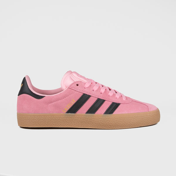 Adidas Skateboarding - Gazelle ADV Shoes - Light Pink / Core Black / Gum