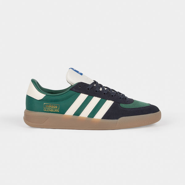 Adidas Skateboarding - Glenburn Shoes - Collegiate Green / Chalk White / Legend Ink