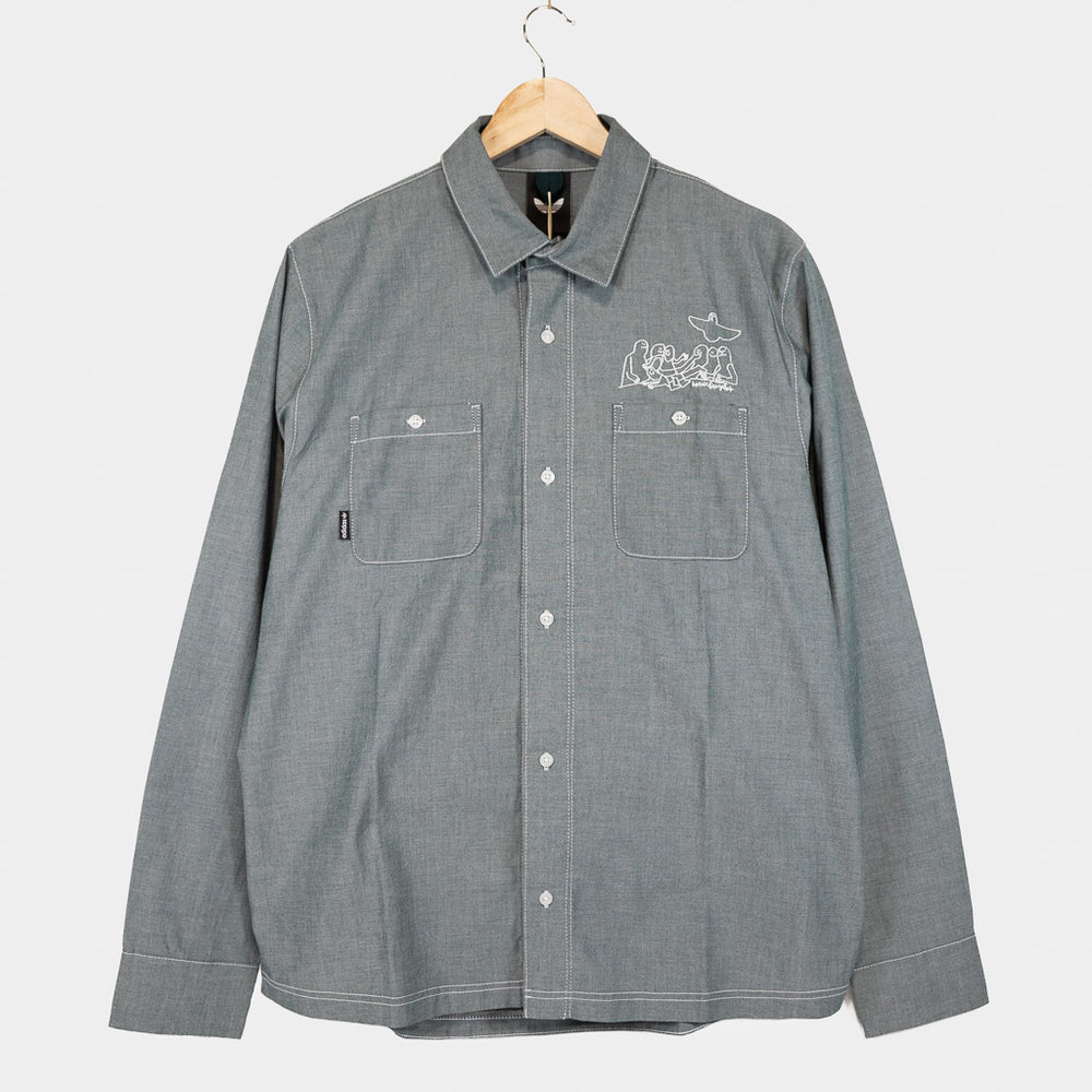 Adidas Skateboarding Mark Gonzales Aurora Ivy Longsleeve Shirt 