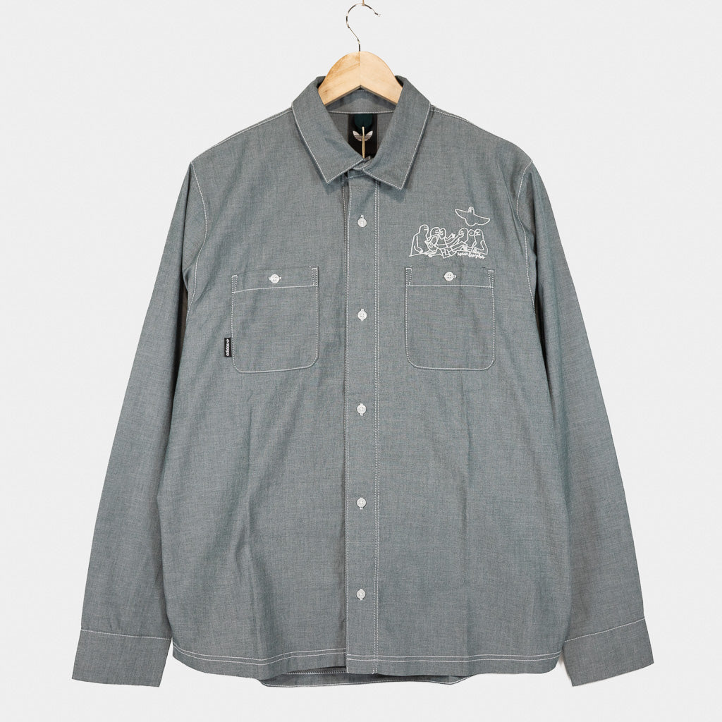Adidas Skateboarding Mark Gonzales Aurora Ivy Longsleeve Shirt 