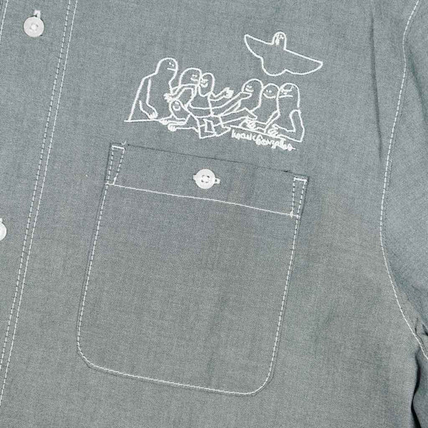 Adidas Skateboarding - Mark Gonzales Longsleeve Shirt - Aurora Ivy / White