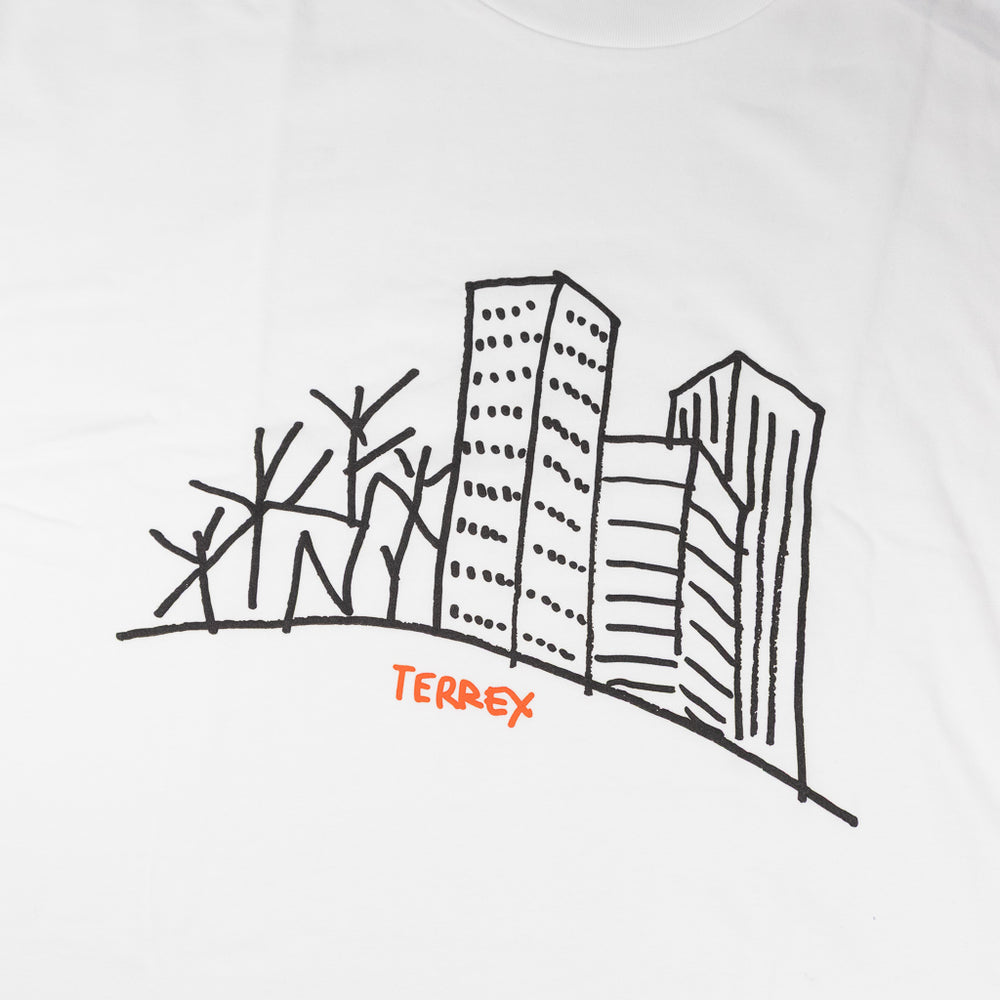 Adidas Skateboarding Terrex Mark Gonzales Shmoofoil XPL T-Shirt front print