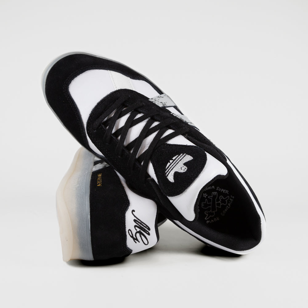 Adidas Skateboarding Black And White Gustav Tonneson Aloha Super Shoes