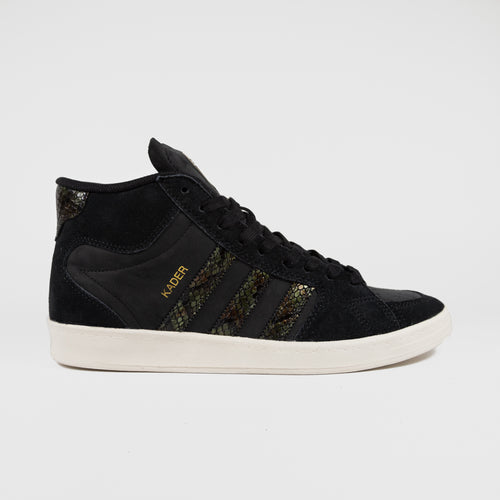 Adidas Skateboarding - Kader Superskate Shoes - Core Black / Snake / Off White