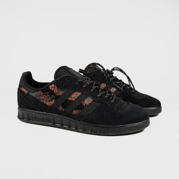 Adidas Skateboarding - Mike Arnold Handball Top Shoes - Core Black / Core Black / Semi Impact Orange