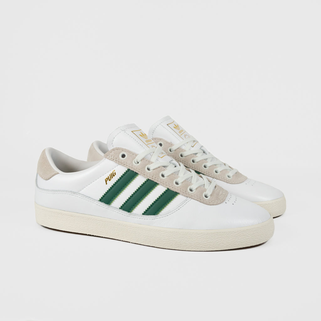 Adidas Skateboarding Puig Indoor Shoes Footwear White Dark
