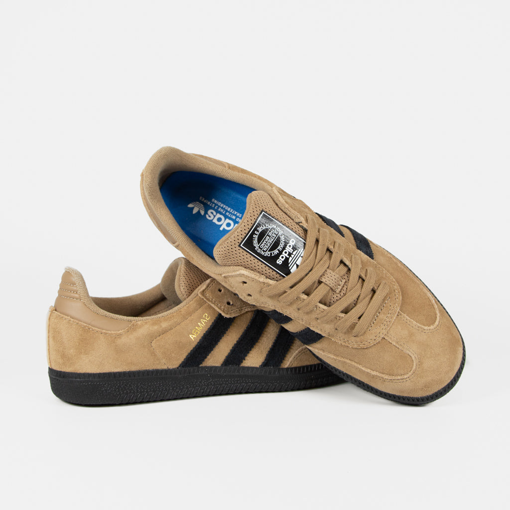 Adidas Skateboarding Carboard Brown Samba ADV Shoes