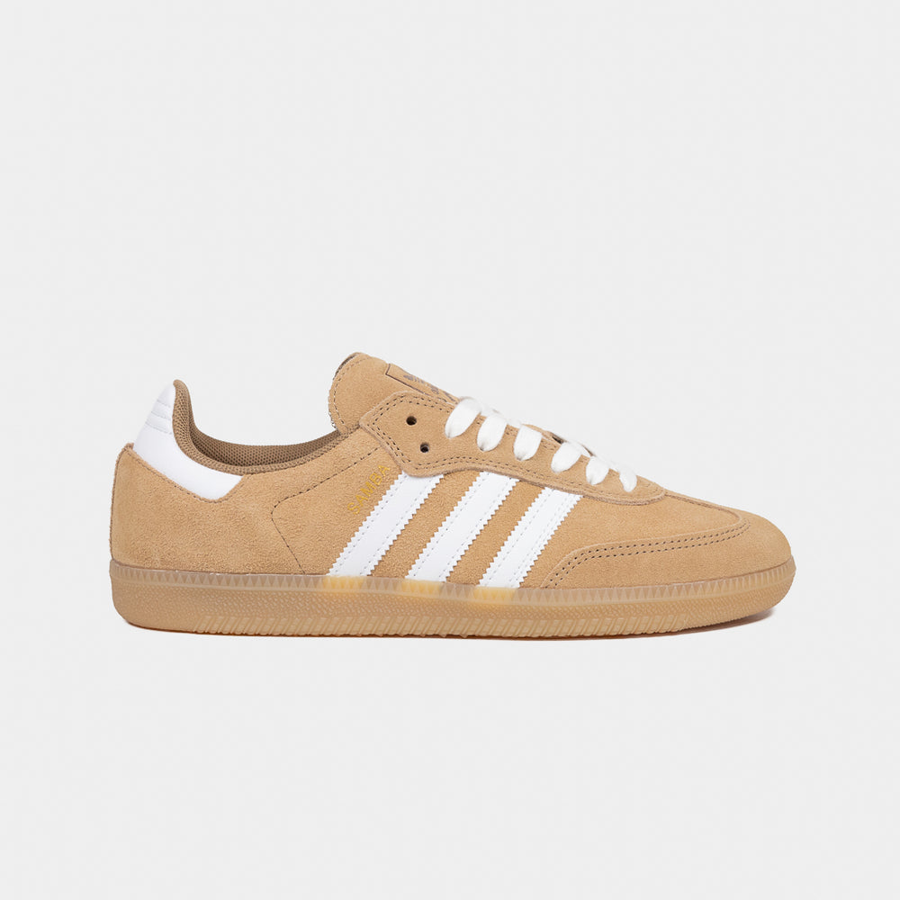 Adidas Skateboarding Cardboard Tan Brown Samba ADV Shoes