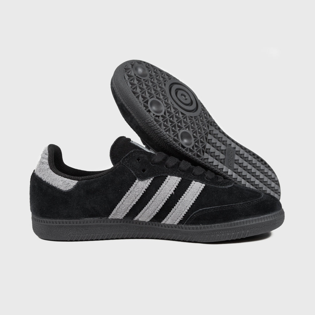 Adidas Skateboarding Samba ADV Shoes Core Black Grey Four Gol Welcome Skate Store