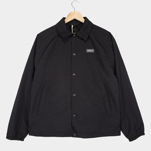 Adidas Skateboarding - Skateboarding Coach Jacket - Black / Black