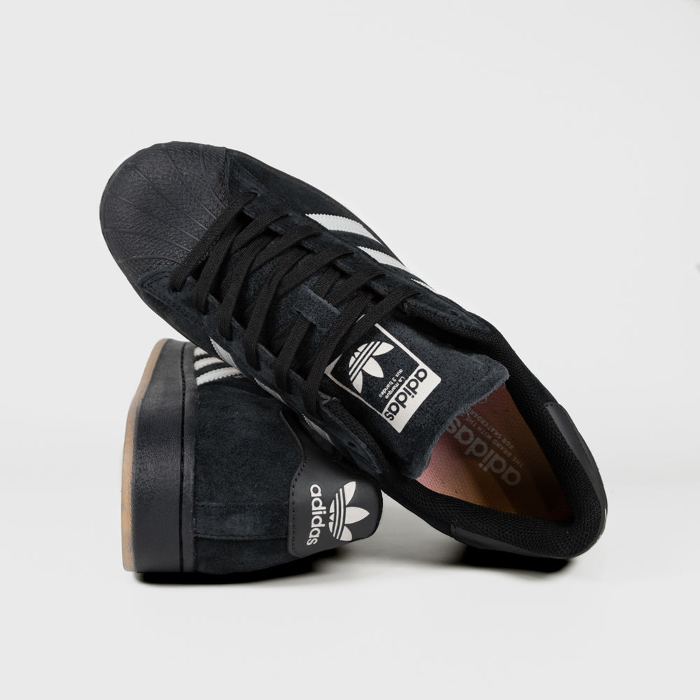 Adidas Skateboarding Black Olympic Pack Superstar ADV Shoes 