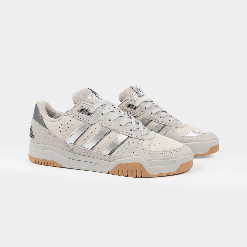 Adidas Skateboarding Grey Suede Upper Tekkira Cup Skate Shoes