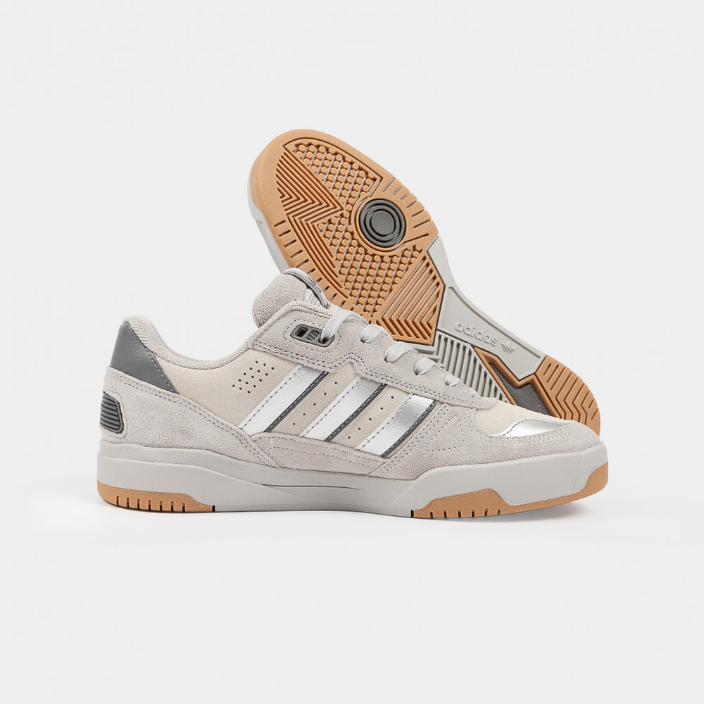 Adidas Skateboarding Grey Suede Upper Tekkira Cup Skate Shoes