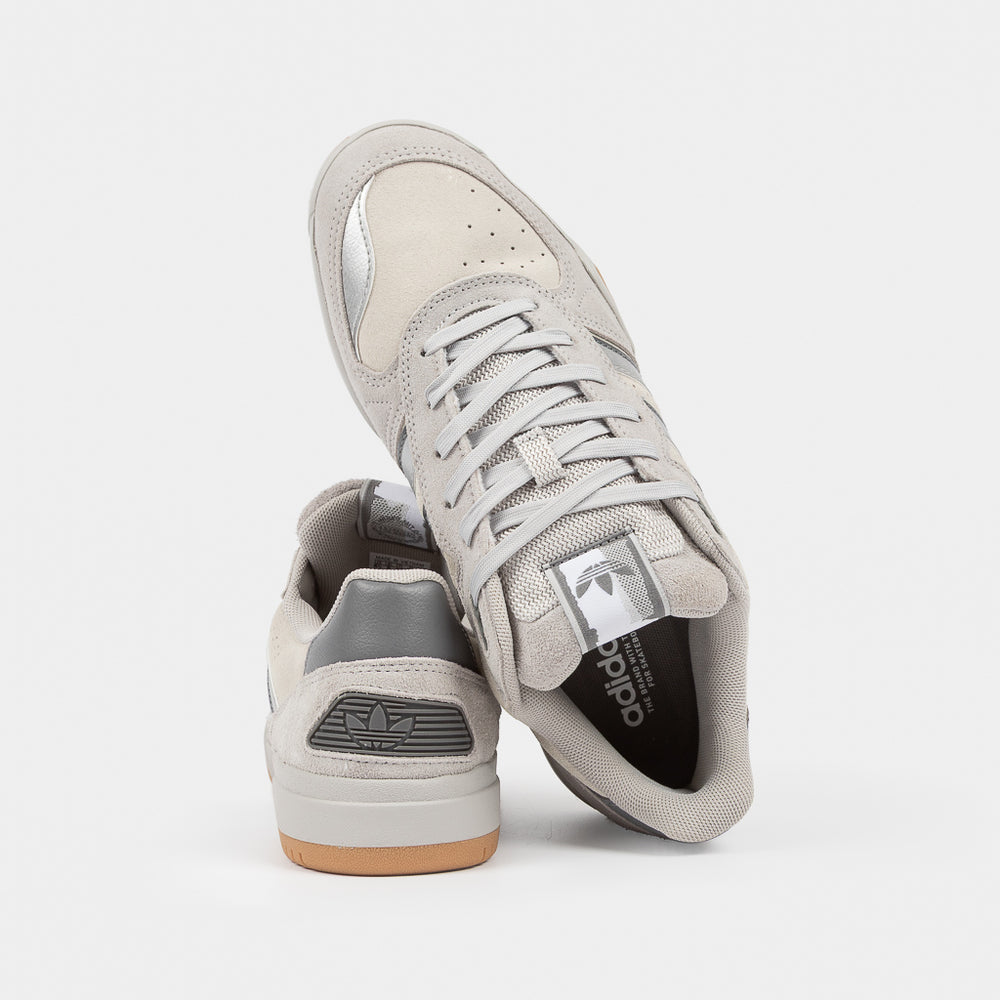 Adidas Skateboarding Grey Suede Upper Tekkira Cup Skate Shoes