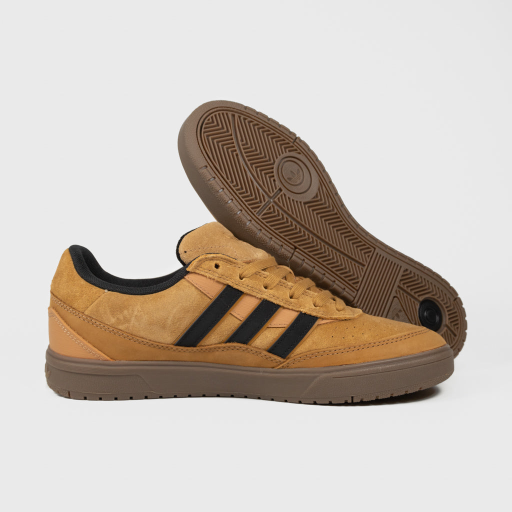 Adidas Skateboarding Mesa Tan Brown Tyshawn II Shoes 