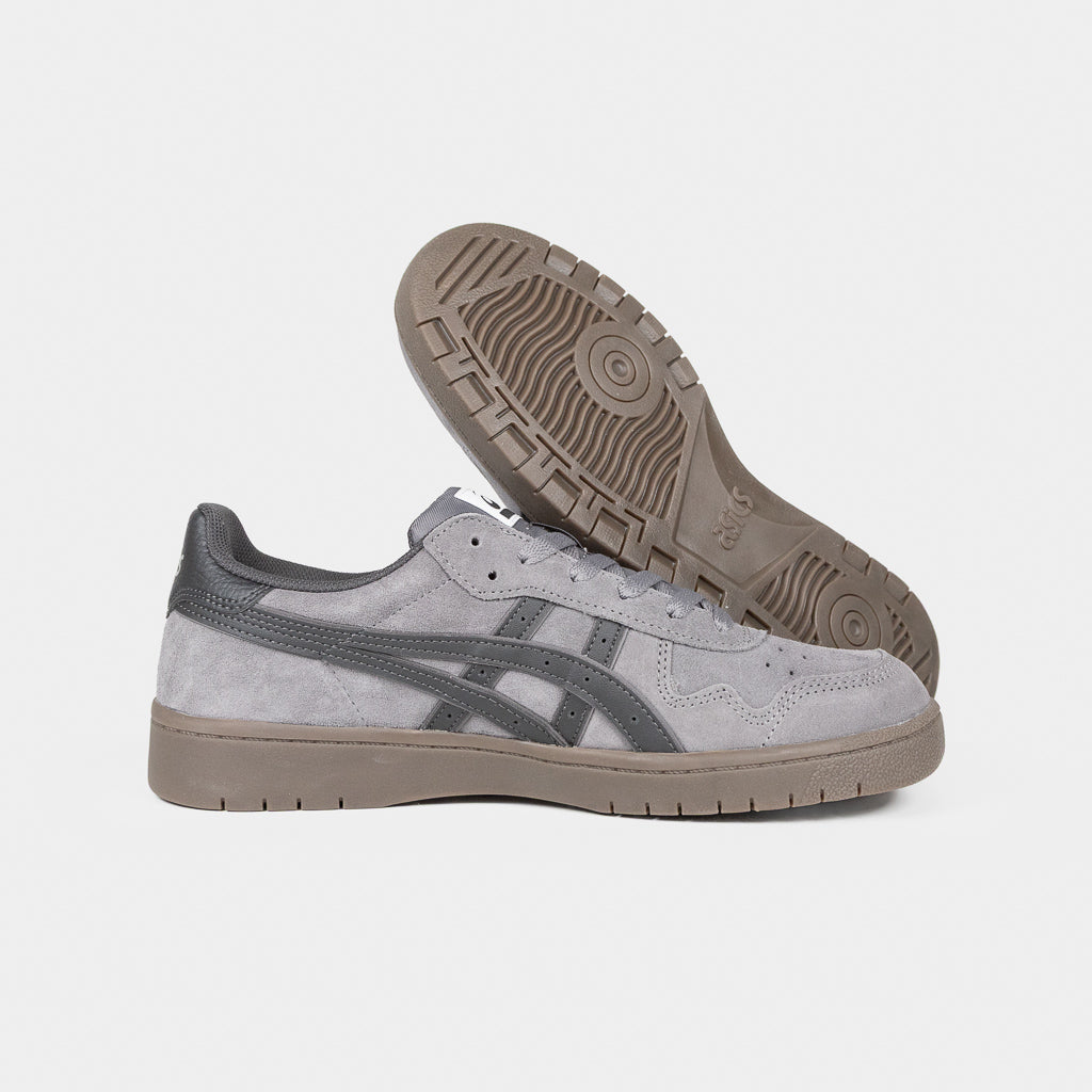 Asics Skateboarding carbon graphite grey Japan Pro shoes with a gum sole