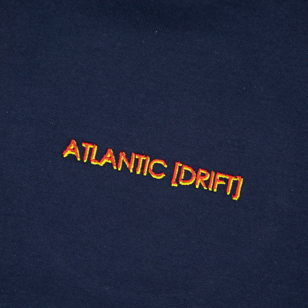 Atlantic Drift Title Navy Crewneck Sweatshirt