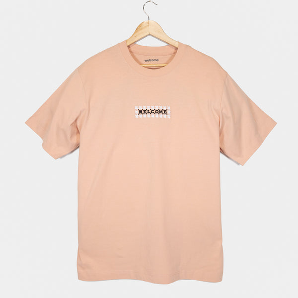 Welcome Skate Store - Blanket T-Shirt - Peach