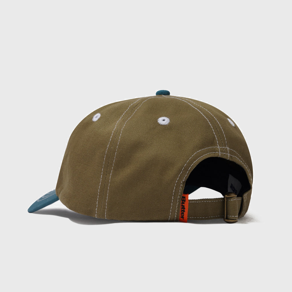 Butter Goods Canteen And Teal Ace 6 Panel Cap