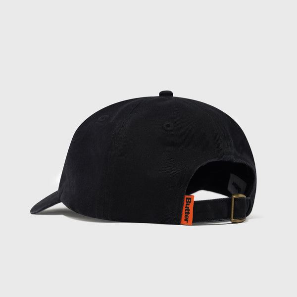 Butter Goods - Bear 6 Panel Cap - Black