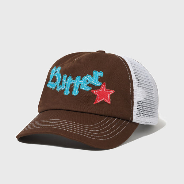 Butter Goods - Edge Trucker Cap - Brown