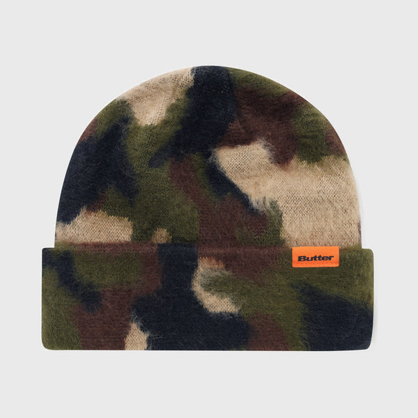 Butter Goods - Mohair Camo Beanie - Fatigue