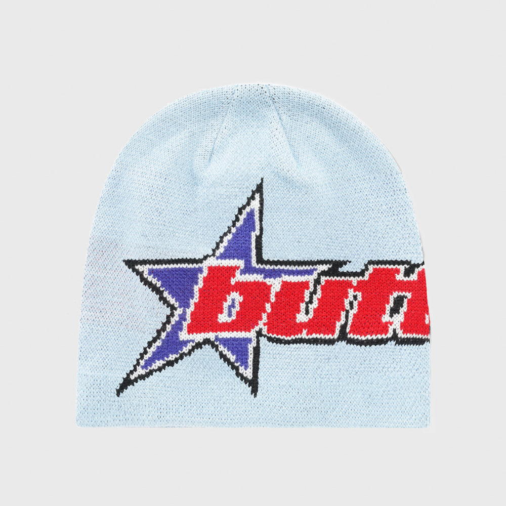 Butter Goods - Racer Skully Beanie - Sky Blue