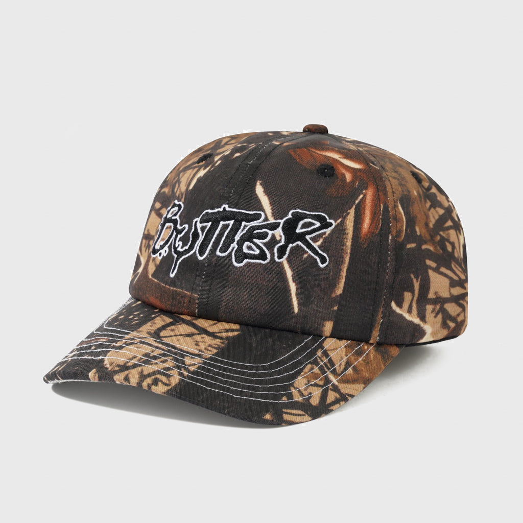 Butter Goods - Radio 6 Panel Cap - Forest Camo