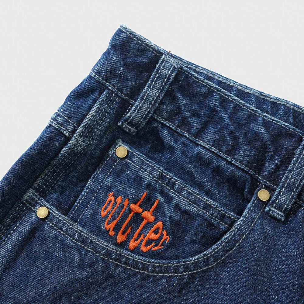 Butter Goods - Spider Denim Jeans - Dark Indigo