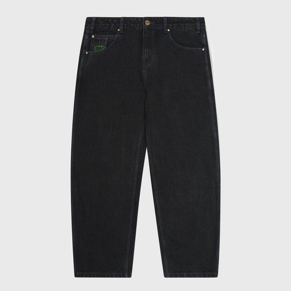 Butter Goods - Spider Denim Jeans - Washed Black