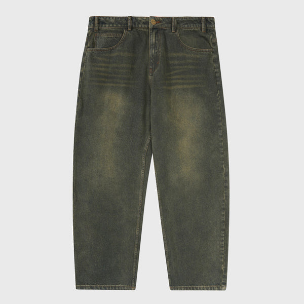 Butter Goods - Warped Denim Jeans - Dirty Wash Indigo