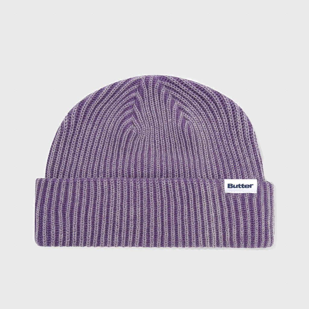 Butter Goods - Washed Beanie - Grape