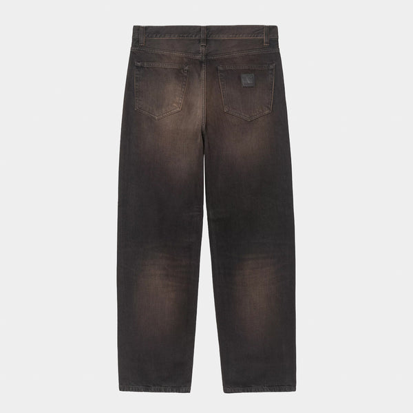 Carhartt WIP - Aaron Denim Pant - Black (Tobacco Used Wash)