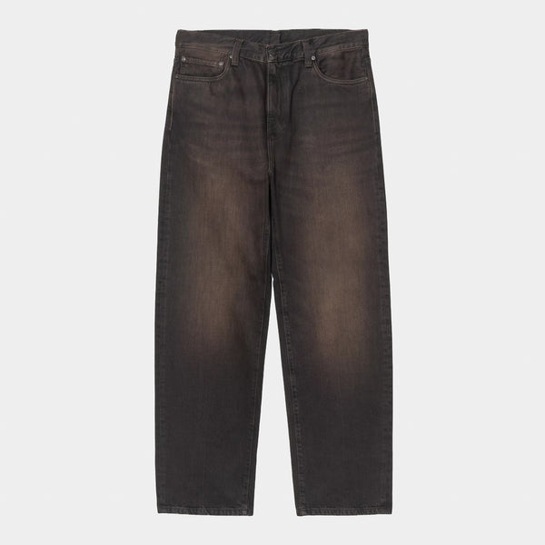Carhartt WIP - Aaron Denim Pant - Black (Tobacco Used Wash)