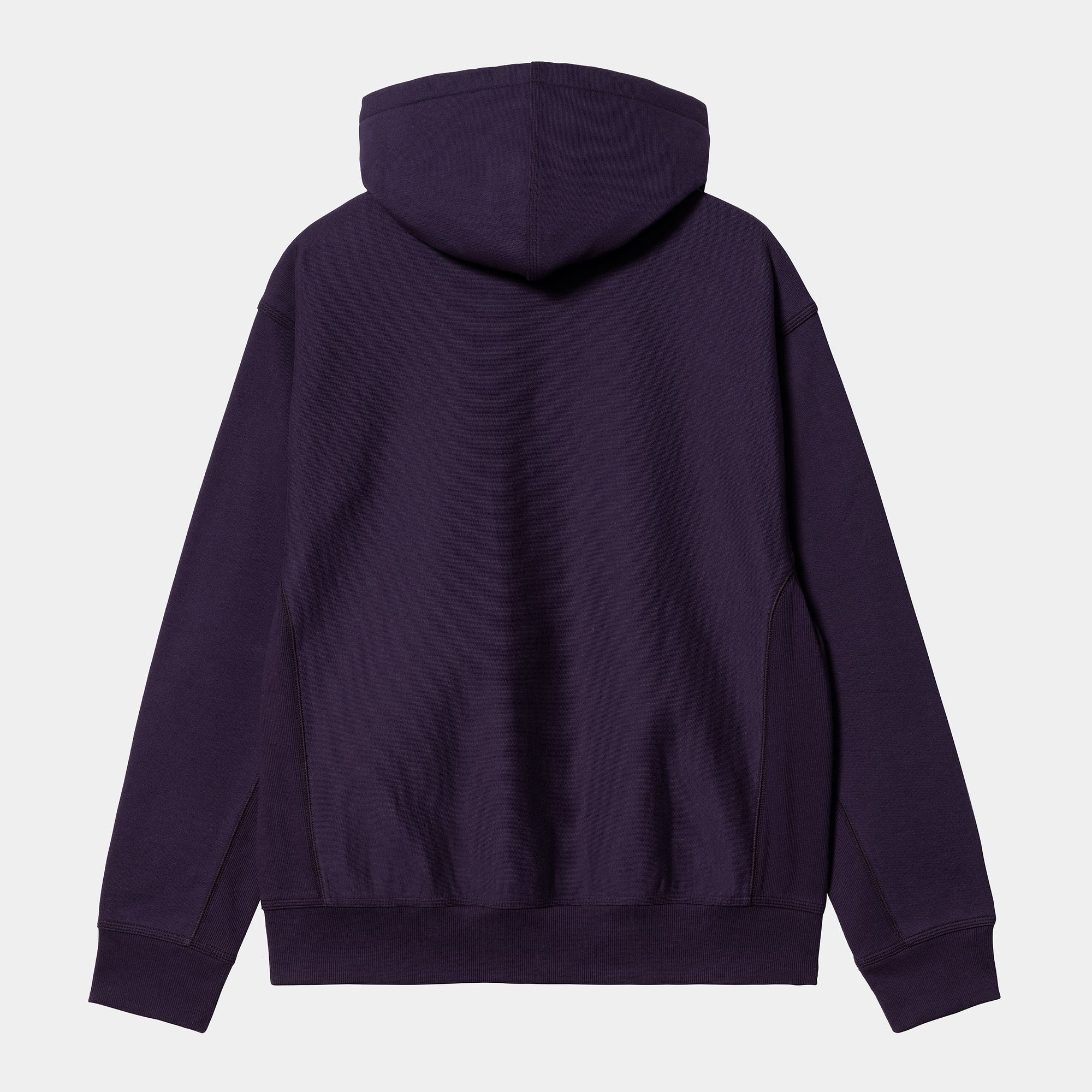 Carhartt WIP - American Script Pullover Hooded Sweatshirt - Cassis